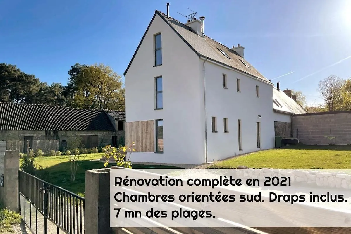 Maison Lumineuse A 7Mn Plages, 5Mn De La Trinite Saint-Philibert  Tatil Evi Saint-Philibert (Morbihan)