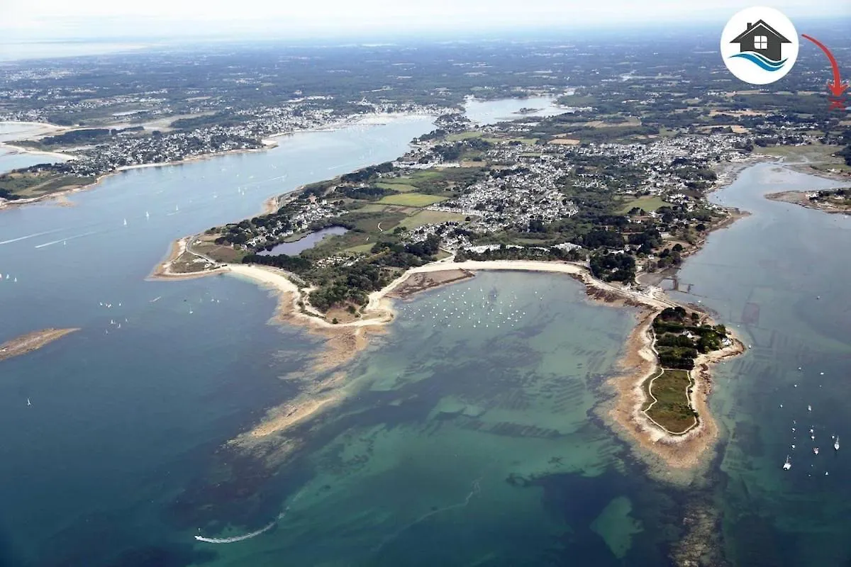 Tatil Evi Maison Lumineuse A 7Mn Plages, 5Mn De La Trinite Saint-Philibert